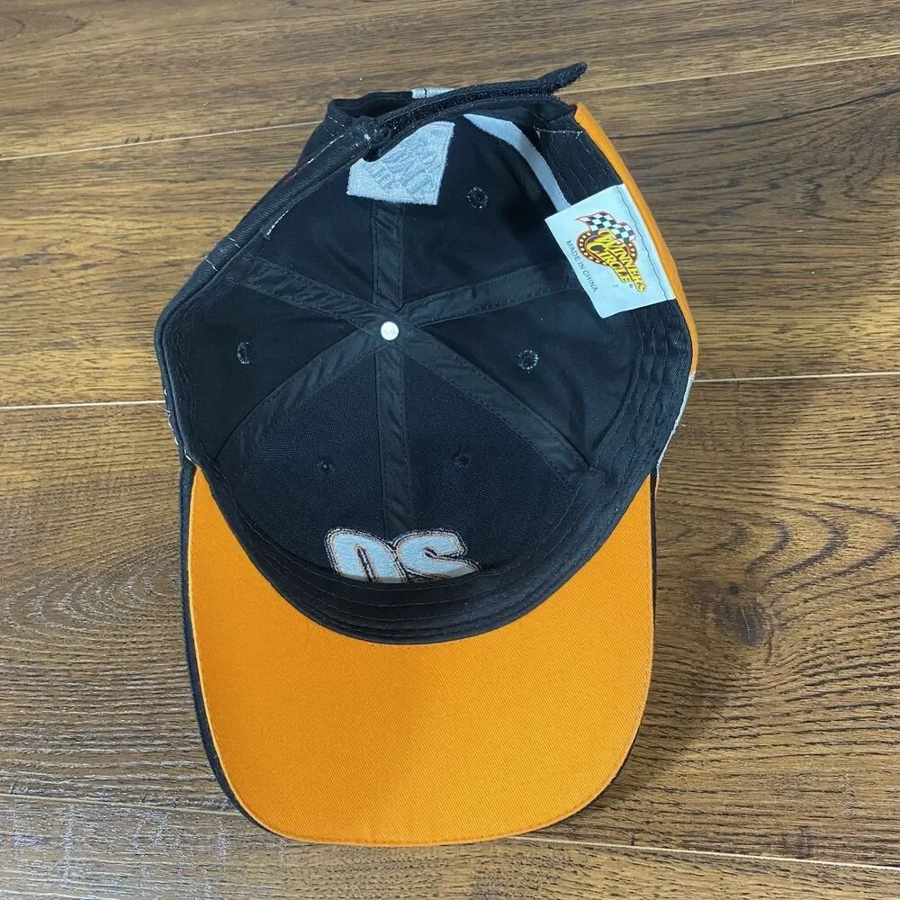 Tony Stewart #20 Home Depot Joe Gibbs Racing NASCAR Hat Black Orange OS